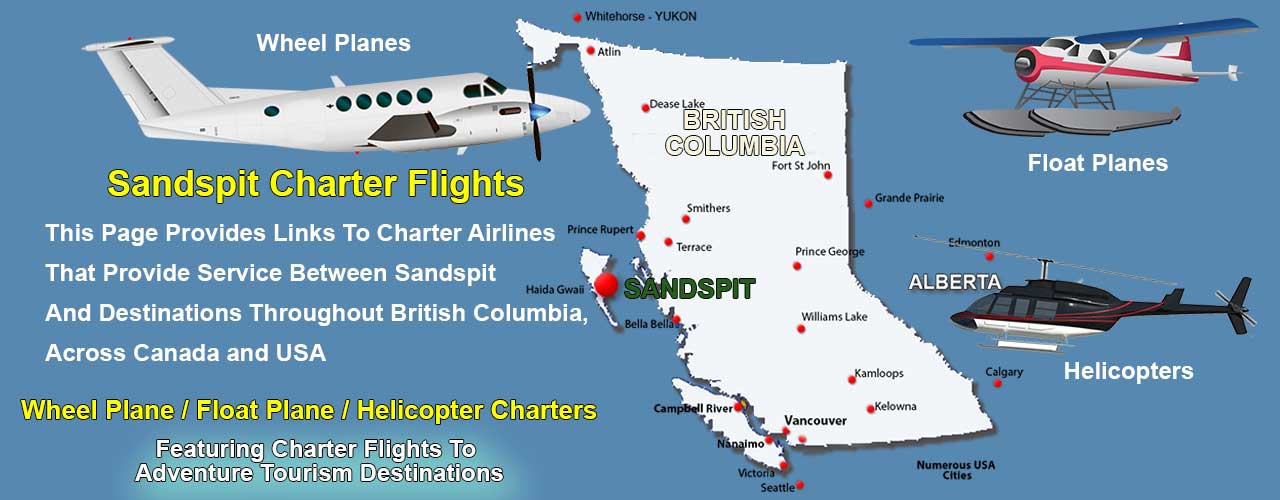Comox BC Air Charter Directory